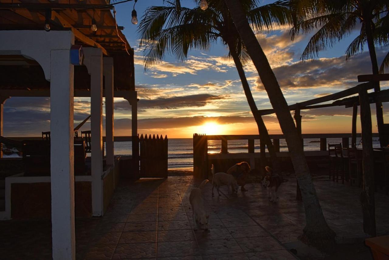 Solid Surf Camp Hostel Nicaragua Transito المظهر الخارجي الصورة